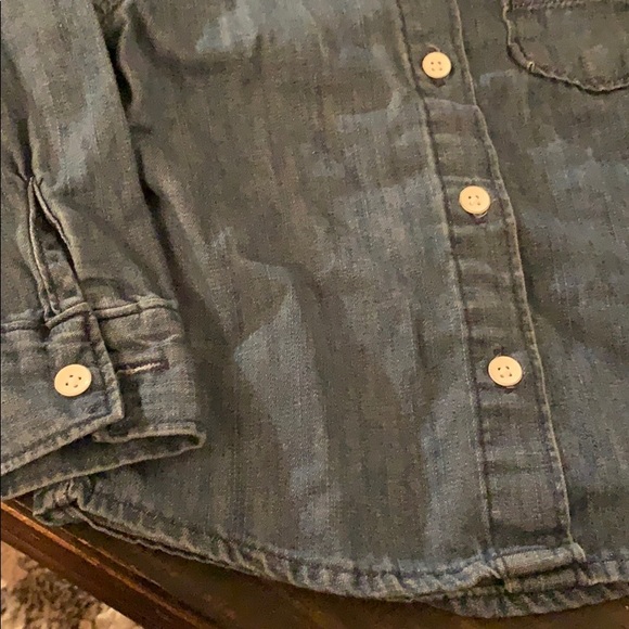 3/$27 Cat & Jack Long Sleeve Woven Shirt - Picture 4 of 5